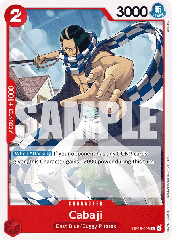 Carta Cabaji (OP15-005)