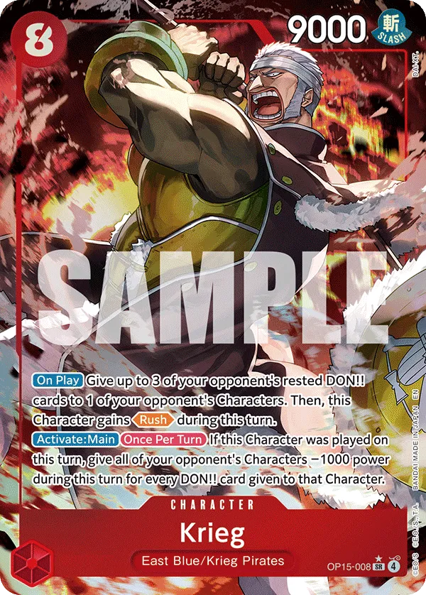 Carta Krieg (OP15-008)