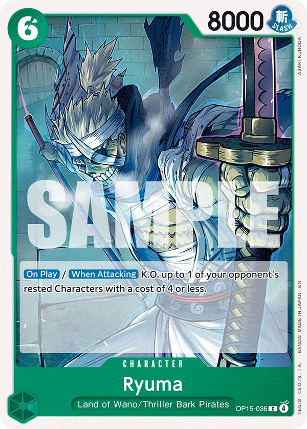 Carta Ryuma (OP15-036)