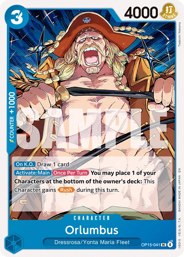 Carta Orlumbus (OP15-041)