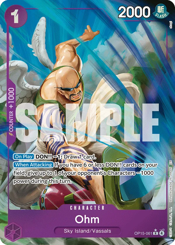 Carta Ohm (OP15-061)