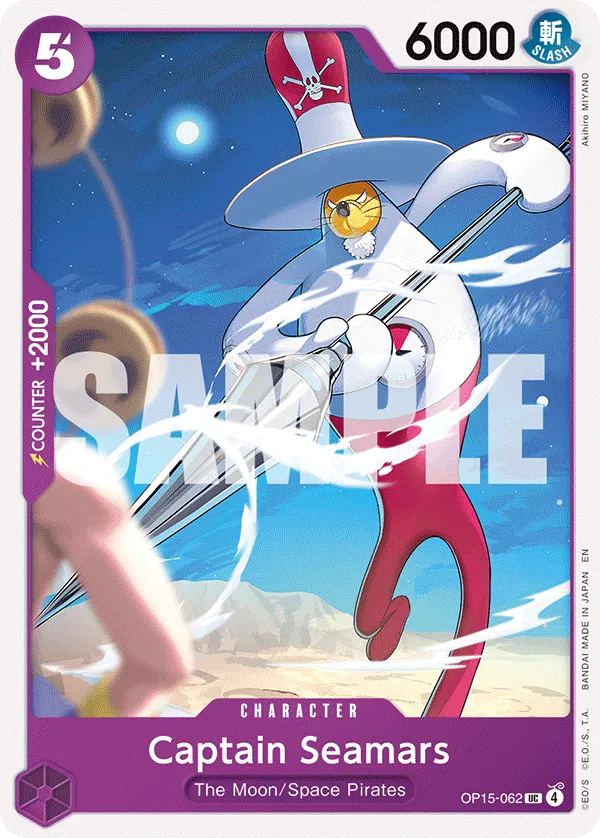 Carta Captain Seamars (OP15-062)