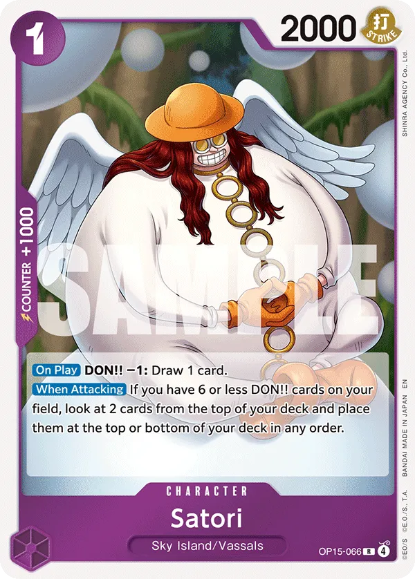 Carta Satori (OP15-066)