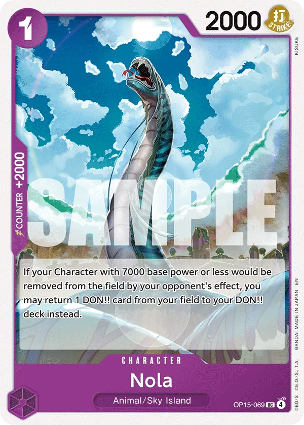 Carta Nola (OP15-069)