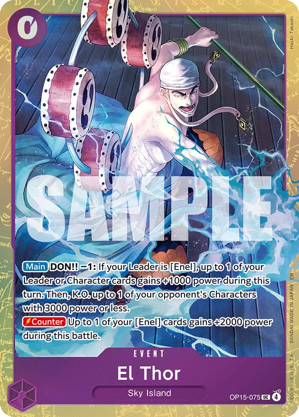 Carta El Thor (OP15-075)