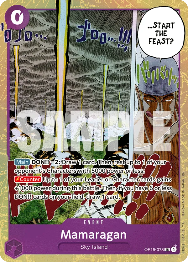 Carta Mamaragan (OP15-078)