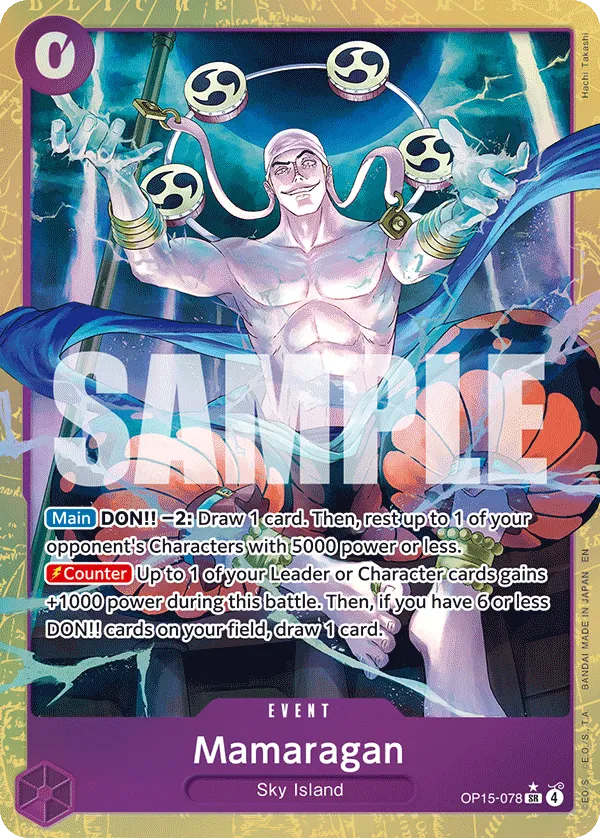 Carta Mamaragan (OP15-078)