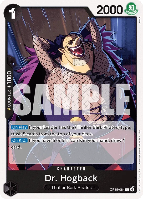 Carta Dr. Hogback (OP15-084)