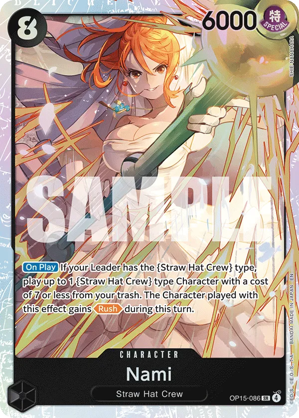 Carta Nami (OP15-086)