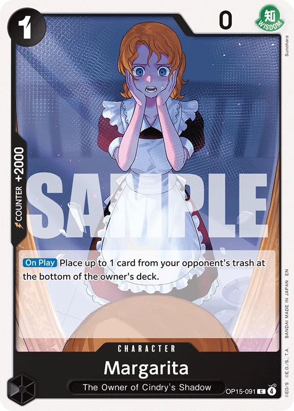 Carta Margarita (OP15-091)