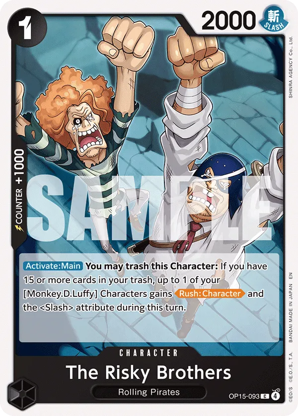 Carta The Risky Brothers (OP15-093)