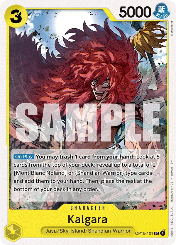 Carta Kalgara (OP15-101)