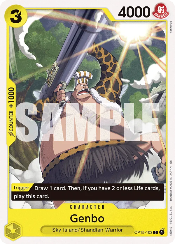 Carta Genbo (OP15-103)
