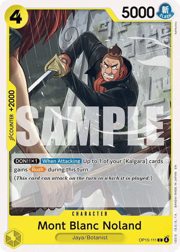 Carta Mont Blanc Noland (OP15-111)