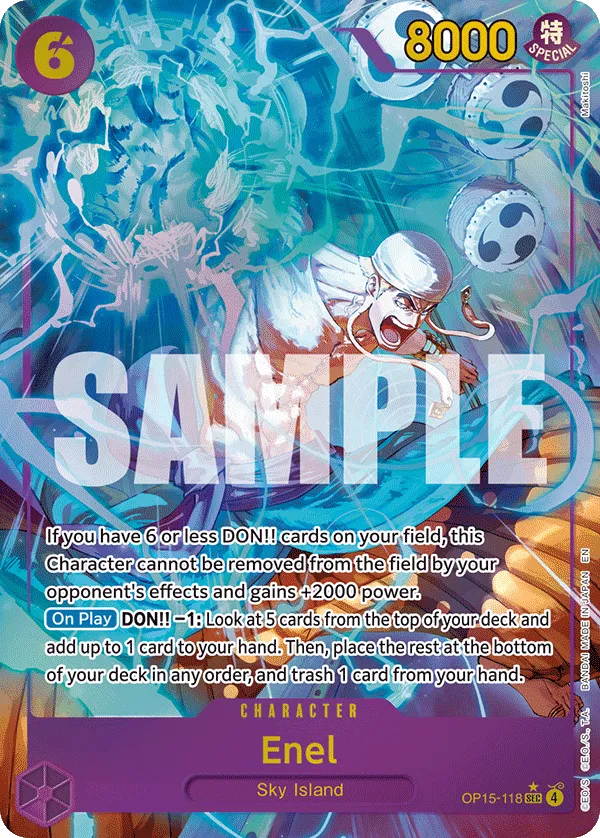 Carta Enel (OP15-118)