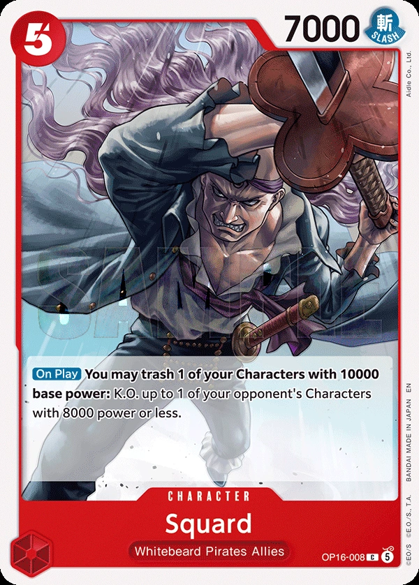Carta Squard (OP16-008)