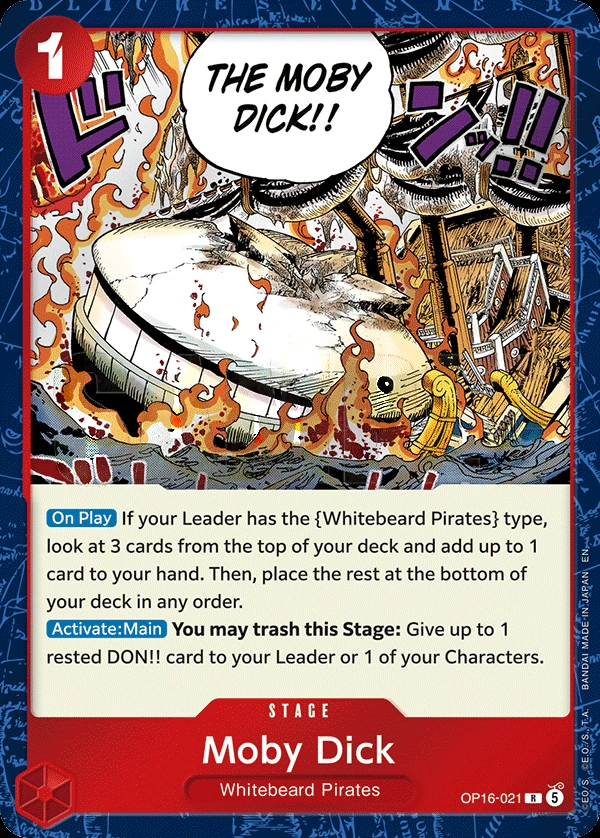 Carta Moby Dick (OP16-021)