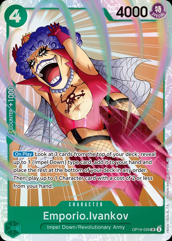 Carta Emporio.Ivankov (OP16-026)