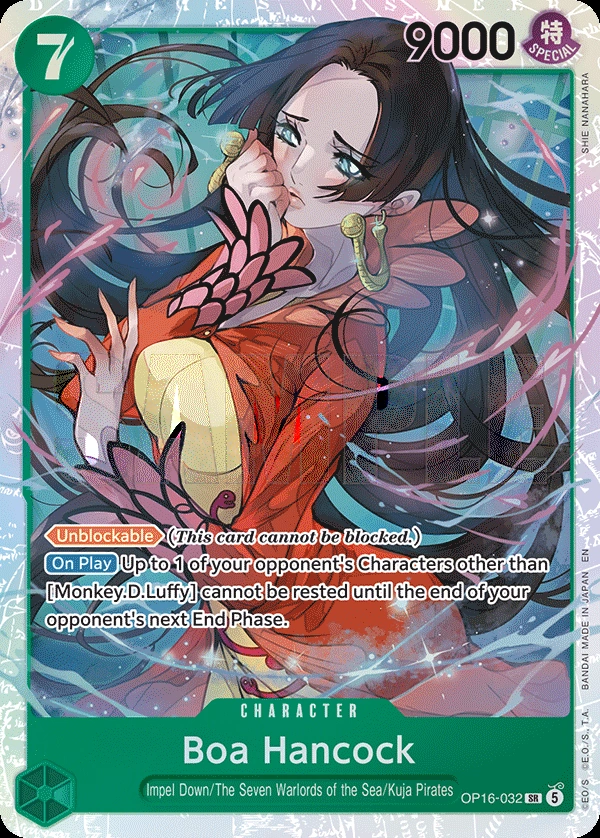 Carta Boa Hancock (OP16-032)