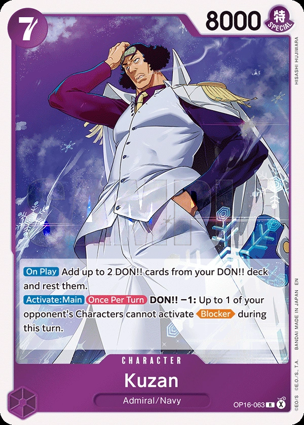 Carta Kuzan (OP16-063)