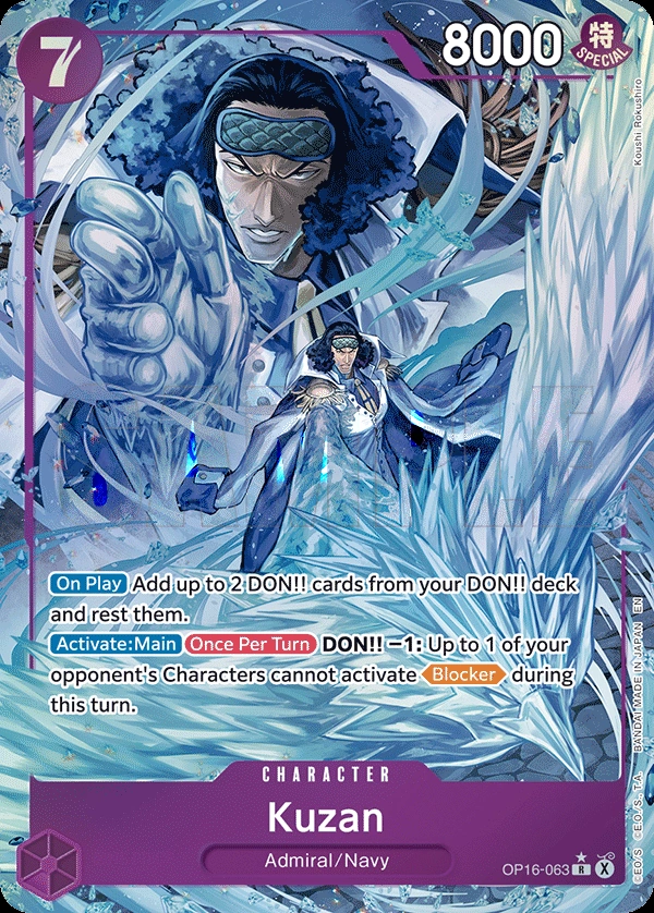 Carta Kuzan (OP16-063)