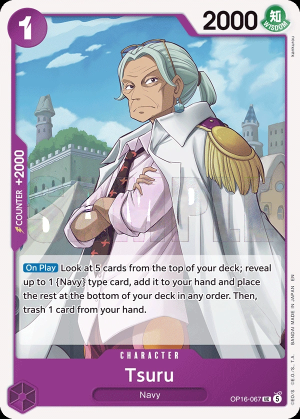 Carta Tsuru (OP16-067)