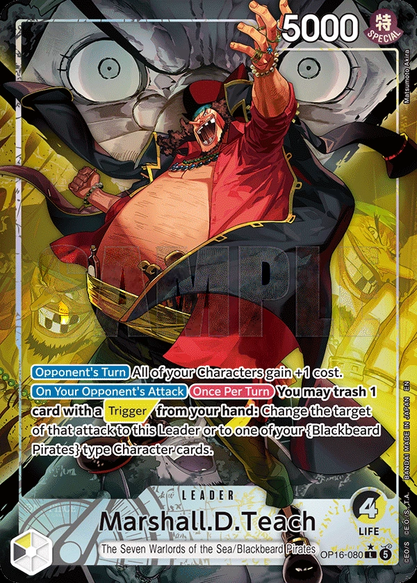 Carta Marshall.D.Teach (OP16-080)