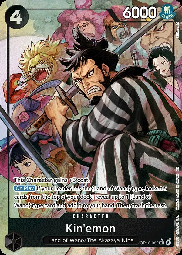 Carta Kin'emon (OP16-082)