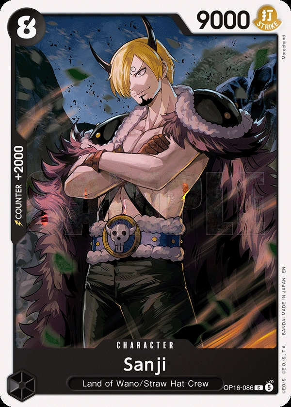 Carta Sanji (OP16-086)