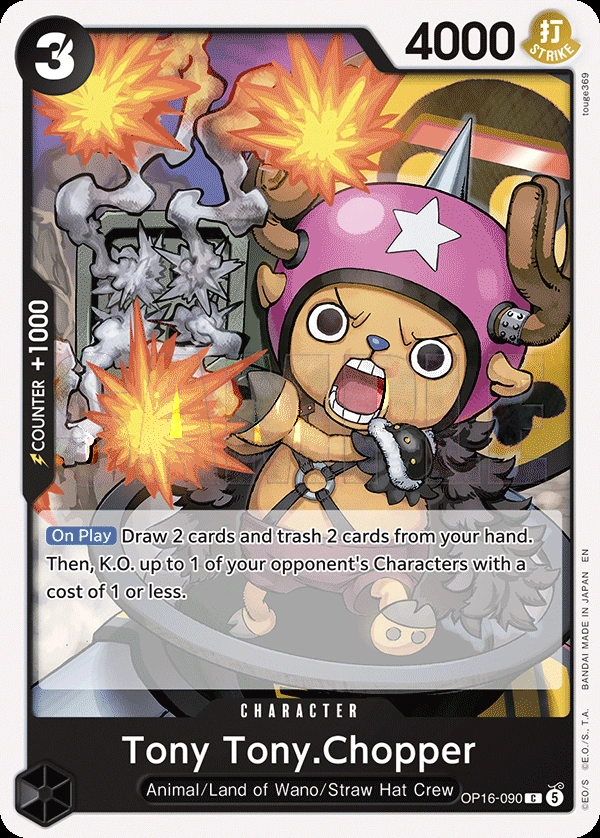 Carta Tony Tony.Chopper (OP16-090)