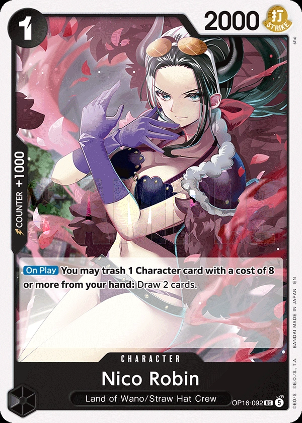 Carta Nico Robin (OP16-092)
