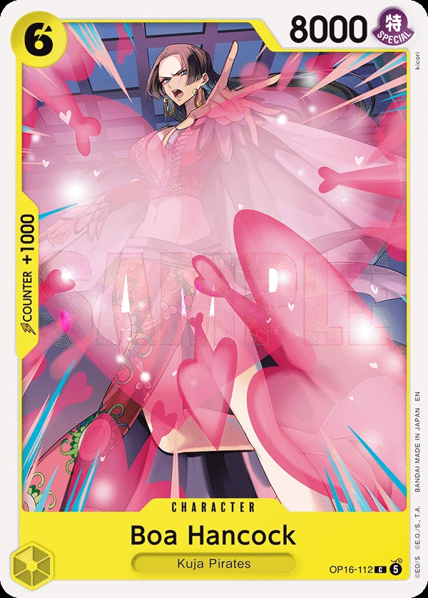 Carta Boa Hancock (OP16-112)