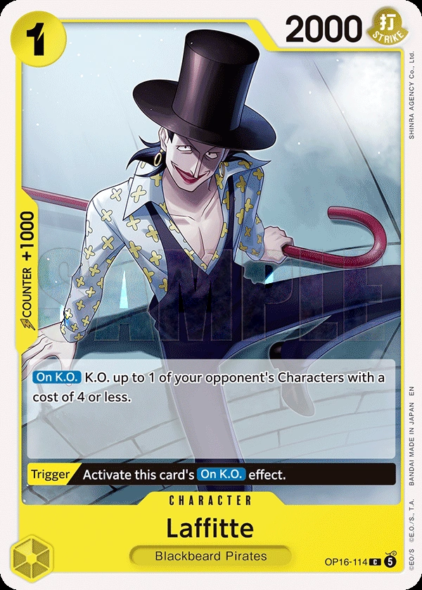 Carta Laffitte (OP16-114)