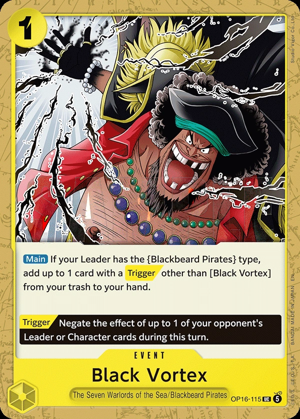 Carta Black Vortex (OP16-115)