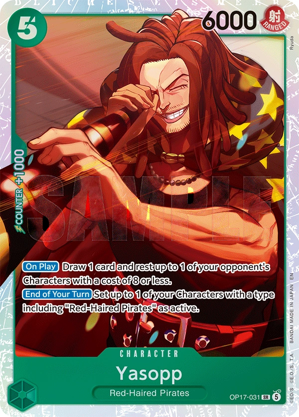 Carta Yasopp (OP17-031)