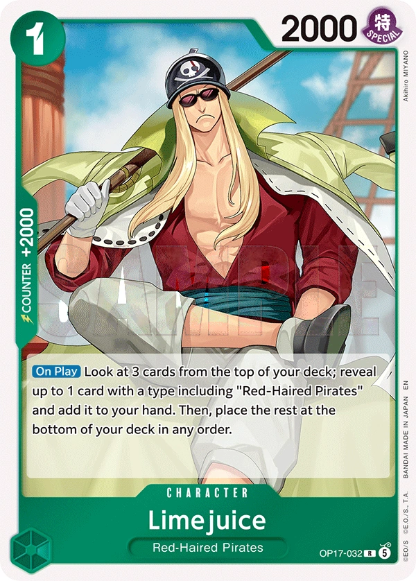 Carta Limejuice (OP17-032)