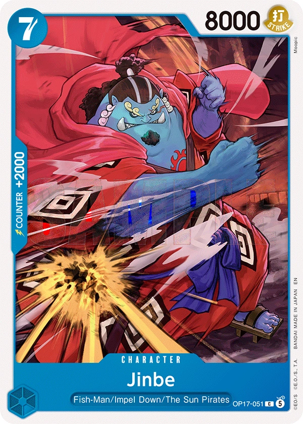 Carta Jinbe (OP17-051)