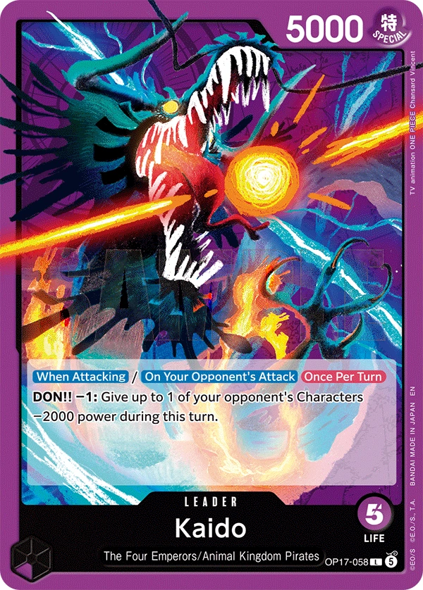 Carta Kaido (OP17-058)