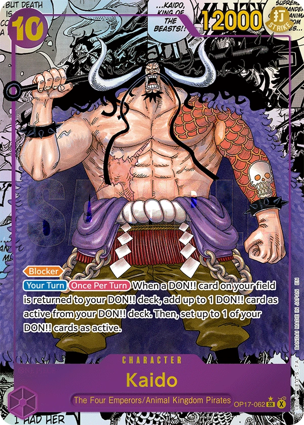 Carta Kaido (OP17-062)