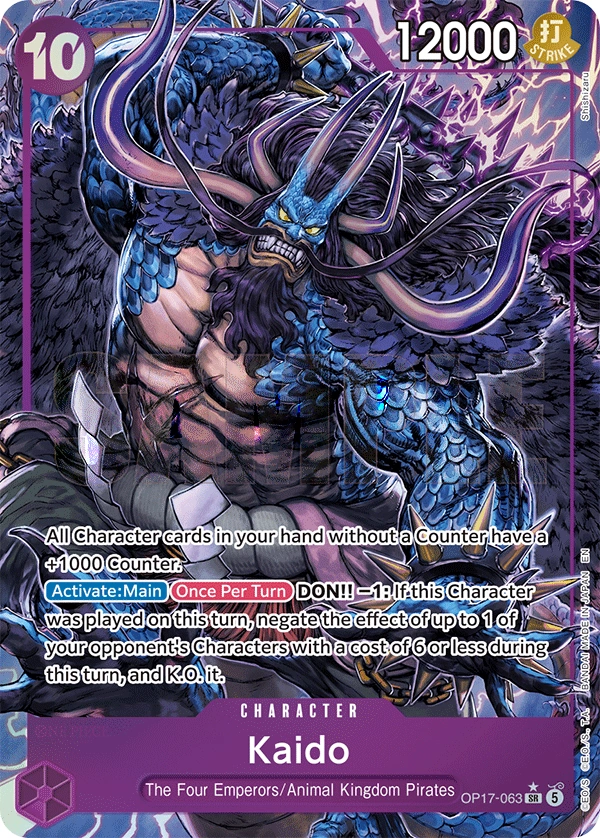 Carta Kaido (OP17-063)