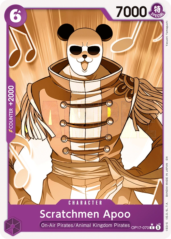 Carta Scratchmen Apoo (OP17-070)
