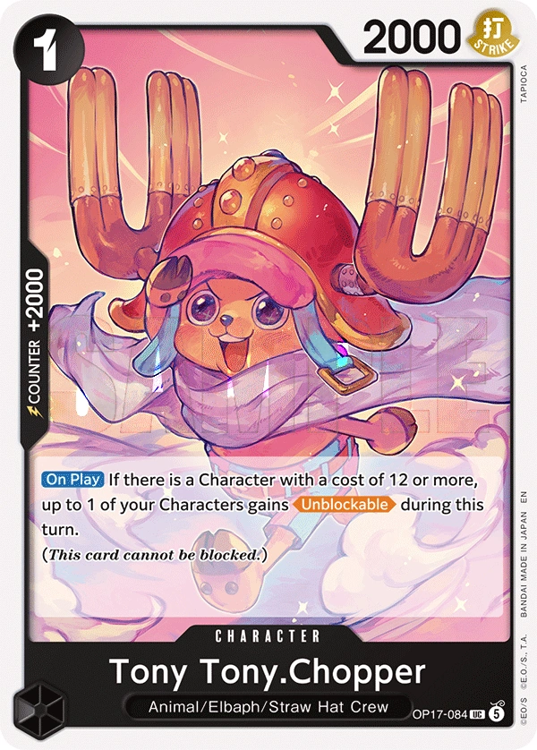 Carta Tony Tony.Chopper (OP17-084)