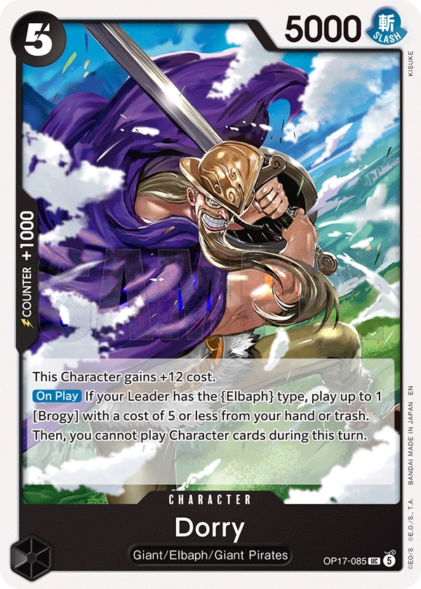 Carta Dorry (OP17-085)
