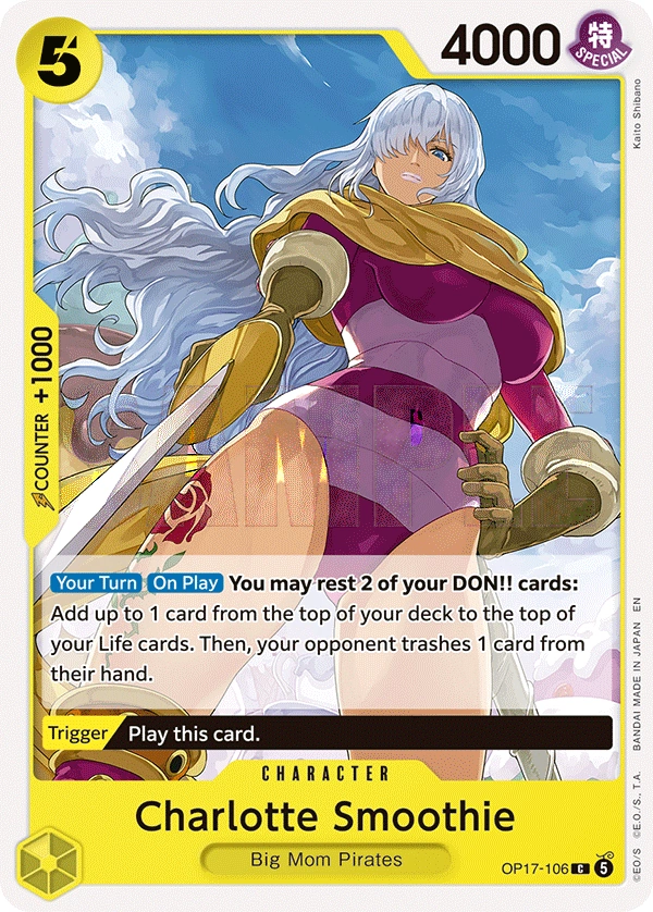 Carta Charlotte Smoothie (OP17-106)