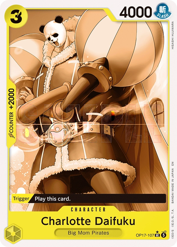 Carta Charlotte Daifuku (OP17-107)