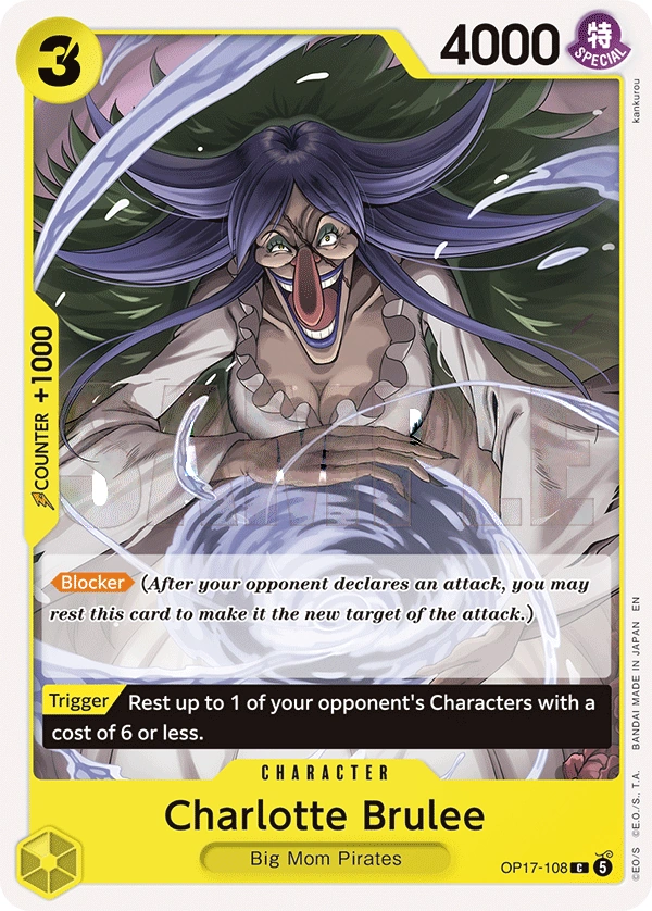 Carta Charlotte Brulee (OP17-108)