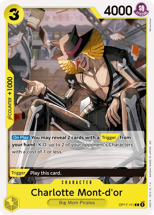 Carta Charlotte Mont-d'or (OP17-111)