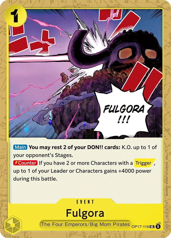 Carta Fulgora (OP17-116)