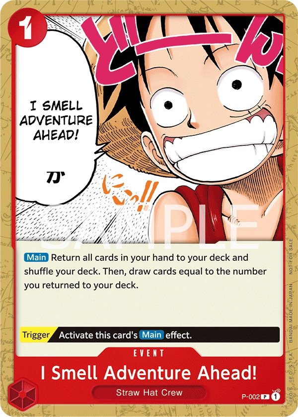 Carta I Smell Adventure!!! (P-002)
