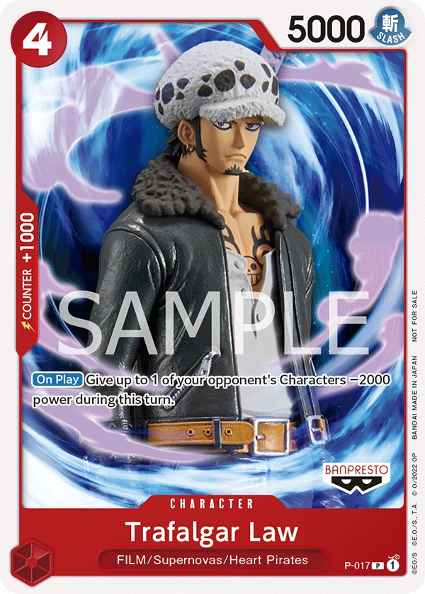 Carta Trafalgar Law (P-017)